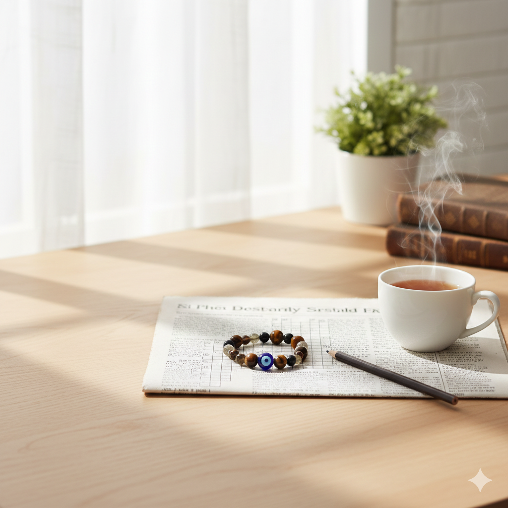 Guardian Shield Bracelet 3 Pieces  | Natural Black Obsidian & Tiger’s Eye for Grounding & Protection