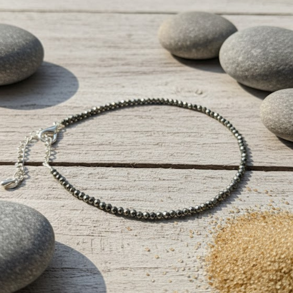 Wholesale Pyrite Anklet